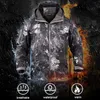 Mens Jaquetas Mens Jaqueta Tática Caminhadas Jaquetas Tubarão Pele Soft Shell Roupas Windbreaker Flight Pilot Hood Militar Fleece Field Jacket 220829