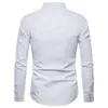 الرجال السترات للرجال القمصان غير الرسمية 2022AUTUMPANT FASHION SOLD COLL MAN Long Sleeve Cotton Slim Fit Business Button Tops Tops