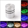 Wall Lamp RGB LED 16 Colors 360 Degree Spiral Effect Light With Remote Control Suitable For Hall KTV Bar Indoor Home Decoration