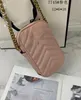 top Luxurys Designers mini fashion bags Genuine leather women shoulder bag letter handbags change wallets classic womens crossbody Evening