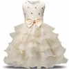 Flower Girl Dress Tutu Fluffy Baby Girls Dresses Wedding Party Children Clothes Birthday