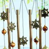 Dream Catcher Metal Tube Wind Chime Figurines Pendant Door Decoration Heart-shaped Home Handicraft Gift 1222982