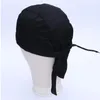 Crente -chapéu de chapéu de tampa de chapéu de turbante mencookingcaps catering kitcheniebeanie servidor padeiro lavbpire ribbon unissex headwear bouffant preto