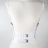 Belts PU Leather Girdle Women's Punk Goth Vintage Dress Accessories Luxury Designer Belt Girls Black Corset For Women 2022