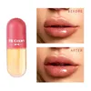 Lip Gloss Mini Instant Volumising Plumper Glitter Shine Long Lasting Moisturizer Oil Temperature Change Lipgloss