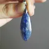 Pendentif Colliers Précieux Naturel Bleu Kyanite Guérison Gems Pierre Collier Mode Cristal Femme Hommes 37x14x5mm