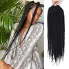 14 pouces Crochet Tresses Boîte Tresse Cheveux Déesse Cheveux 12 brins/Pcs Cheveux Tressage pour Femmes Noires LS21