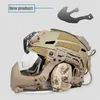 خوذات ركوب الدراجات Wolface FMA Half Seal Mask لإكسسوارات الخوذة التكتيكية في الهواء الطلق Wargame Army Hunting قابلة للطي 2021193K