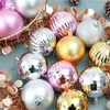 Décorations de Noël Décoration Arbre Boule Plastique Flash Pendentif 34 Pièces Vacances Fête Maison Année Cadeau