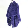 Женский мех 2020 Новый бренд Женщины Winter Rabbit 4 Colors Kinting Real Fur Poat L220829