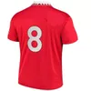 22/23 Sancho 축구 저지 Bruno Fernandes Lingard Pogba Rashford 2022 2023 Home Away Away Third Men Football Shirt Training Top