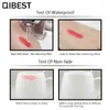 Lip Gloss Qi 33 Colors Lips Beauty Makeup Pigment Waterproof Lipgloss Long Lasting Black Velvet Matte Nude Lipstick Red Lot