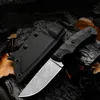 H8261 H8261 Sopravvivenza esterna di alta qualità coltello da caccia dritta d2 D2 Drop Drop Point Full Tang G10 Handle Filad Basthes With Kydex