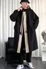 Herren Trenchcoats Trenchcoat Männer Streetwear Lange Jacke Hip Hop Männliche Mode Windjacke Frühling Herbst Mit Kapuze Mantel Männer Frauen 220829