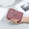 Mode Frauen Brieftasche PU Leder kurze Brieftaschen Multi-Card-Position Clutch Money Bag Student Rei￟verschlussm￼nze einfach