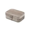 Velvet Travel Jewelry Box Small Jewelry Organizer Portable Display Storage Case Packaging for Rings Earrings Necklace Bracelet