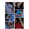 Sonstiges Partyzubehör für Veranstaltungen, 10 Blatt, Halloween-Tattoo-Aufkleber, wasserfest, Schweiß, fluoreszierend, Einweg-Tattoo-Aufkleber, Kinder-Gesichtsaufkleber 220829