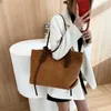 Avondtassen grote capaciteit vrouwen flanellen handtassen hoogwaardige dames schoudertas mode vrouwelijk winkelen casual tote messenger