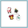 Brocos de pinos 12 pacotes de broche de broche de Natal Presentes de decorações incluídos - Árvore Papai Noel Jingle Snowman Jingle Bell DhSeller2010 DHNPB