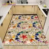 Carpets Cobblestone Beach Starfish Rugs For Living Room Bedroom Decorative Doormat Kitchen Bathroom Non-slip Floor Mats Area Rug