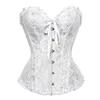 Bustiers Corsets Overbust Corset Сексуальное кружевное свадебное платье для вечеринки днище свадебное формирование цвета Soild Цвет цветочный Zip Plus Top XS-6xl