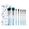 7st Nyb￶rjare Makeup Brush Sats Full Face Cosmetic Brushes for Foundation Eyeshadow Blush