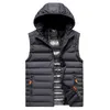 Hommes Gilets Automne Outwear Casual Épais Chaud Coupe-Vent Sans Manches Veste Gilet Printemps Tenues Sport Poches 220829