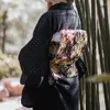 Kemerler Kadın Japonya Kimono Obi Güzel Çiçek Baskıları Cummerbunds Geleneksel Resmi Yukata Aksesuarları Vintage Elbise Kemeri