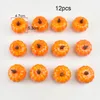 Autres Fournitures De Fête D'événement 12 PCS 55cm Mini Citrouille Artificielle Halloween Citrouille Guirlande Décoration Accessoires DIY Tir Décoration Props 220829