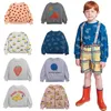 Hoodies Sweatshirts Baby Boys Set Long Sleeve Boy BC Childrens Sweater Bobo Tops Clothes Print Outwear For Kids Girls 220827