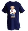 Großhandel 2098 Sommer Neue Polohemden Europäische und amerikanische Herren-Kurzarm-Casual-Colorblock-Baumwolle Große bestickte Mode-T-Shirts S-2XL