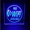 WiFi Internet Access Cafe New Sigving Signs Bar LED NEON Sign Decor Crafts217G