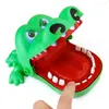 Masques de fête Créatif Grande Taille Crocodile Bouche Dentiste Bite Doigt Jeu Gags Drôles Avec Lumière Amp Son Jouet Pour Enfants Famille Jouer 9192764