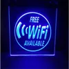 WiFi 인터넷 액세스 카페 새로운 조각 표지판 바이 네온 사인 홈 장식 공예 217G