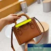 De calidad superior Diana Bamboo pequeño bolso de mano jumbo Diseñador de lujo Bolso bandolera Bolso Bolsos de hombro de cuero genuino Monedero para mujer Moda Pochette