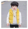 Waistcoat Autumn Children Warm Thicken Vest Baby Cotton Kids Outerwear Coat Clothing Boys Girls Brand Jackets 220827