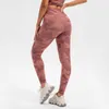 L-311 Yoga Outfits Capri Camo Gym Leggings Hardlopen Fitness Dames Panty's Bedrukte sportbroeken
