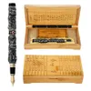 고품질 고급 럭셔리 Jinhao Dragon Fountain Pen 빈티지 잉크 펜 사무용품 공급품 문구 선물 Caneta Tinteiro Y200709295o
