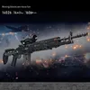 O Tompson Submachinegun Mk14 Battle Rifle Building Blocks Série Militar de armas Modelo de armas Tiro com armas de bala Assemble tijolos presentes de Natal para crianças brinquedos