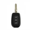 Ключ удаленного автомобиля 433 МГц FOB 3 кнопки для Sandero Megane Duster Logan PCF7961M HITAG AES 4A Chip VA2 VAC102 BLADE253W