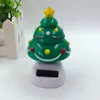 Interior Decorations Idea Gift Car Interor Decoration Christmas Dancing Doll Ornament Autonomous Energy-Saving Solar Swinging TreeInterior