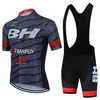 Nieuwe 2023 BH Wielertrui Fiets Shorts Set Mannen Vrouwen VAE TEAM Snel Droog Pro Ciclismo Maillot Jersey 20D Slabbetjes broek Kleding