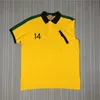 Atacado 2104 Verão Novos Polos Camisas Europeias e Americanas Masculinas Mangas Curtas Casual Colorblock Algodão Tamanho Grande Bordado Moda Camisetas S-2XL