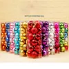 Décoration de fête 24PC 30mm boules d'arbre de noël petite boule suspendue maison ornement décor noël Navidad