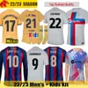 22 23 Barcelona Lewandowski voetbaltruien Ansu Fati Camiseta 2022 2023 Memphis Pedri Barca Kessie Ferran Raphinha Braithwaite voetbalhirt Men Jersey Kids Kit