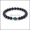 Bracelets de charme masculino azul verde tigre vermelho olho stone bacelete buda feita artesanal 8mm Bercas de caldeira Bracelets de verão jóia dhseller2010 dhl6h