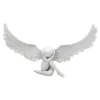 Objets décoratifs Figurines ange aile Figurine moderne embrasser Sculpture artisanat décoration de la maison cadeau 220829