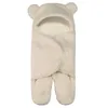 Couvertures Emmailloter Mignon né Bébé Garçons Filles En Peluche Swaddle Wrap Ultra Doux Fluffy Fleece Sac de Couchage Coton Doux Literie Stuff 220829