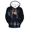 Felpe con cappuccio da uomo Bride Of Chucky Felpa con cappuccio stampata in 3D Felpe Uomo Donna Moda Casual Pullover Harajuku Streetwear Oversize