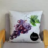 Oreiller Coussin Fruits Et Légumes Pour Salle À Manger Couverture 45 45 cm Couvre Court En Peluche Cas Décor Banane Oreillers Cas